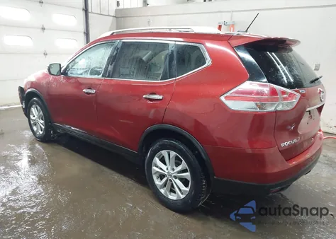 2016 Nissan Rogue S/Sl/Sv z USA, uszkodzony, nr VIN KNMAT2MT0GP601194